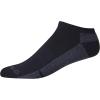 imageReebok Mens Low Cut Socks  6 Pack Basic Cushioned No Show Athletic Socks for Men Size 6125Red LogoBlack