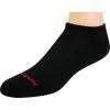imageReebok Mens Low Cut Socks  6 Pack Basic Cushioned No Show Athletic Socks for Men Size 6125Stripes BlackRed