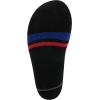 imageReebok Mens Low Cut Socks  6 Pack Basic Cushioned No Show Athletic Socks for Men Size 6125Stripes BlackRed