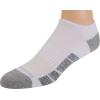 imageReebok Mens Low Cut Socks  6 Pack Basic Cushioned No Show Athletic Socks for Men Size 6125WhiteGrey Shape
