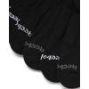 imageReebok Mens Low Cut Socks  8 Pack Stretch Performance Basic No Show  Flat Athletic Socks for Men Shoe Size 6125All Black