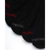 imageReebok Mens Low Cut Socks  8 Pack Stretch Performance Basic No Show  Flat Athletic Socks for Men Shoe Size 6125Black