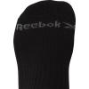 imageReebok Mens Low Cut Socks  8 Pack Stretch Performance Basic No Show  Flat Athletic Socks for Men Shoe Size 6125Black
