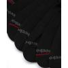 imageReebok Mens Low Cut Socks  8 Pack Stretch Performance Basic No Show  Flat Athletic Socks for Men Shoe Size 6125Black Lines