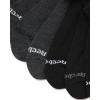 imageReebok Mens Low Cut Socks  8 Pack Stretch Performance Basic No Show  Flat Athletic Socks for Men Shoe Size 6125BlackGrey