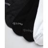imageReebok Mens Low Cut Socks  8 Pack Stretch Performance Basic No Show  Flat Athletic Socks for Men Shoe Size 6125BlackWhiteGrey