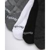 imageReebok Mens Low Cut Socks  8 Pack Stretch Performance Basic No Show  Flat Athletic Socks for Men Shoe Size 6125Grey Assorted