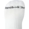 imageReebok Mens Low Cut Socks  8 Pack Stretch Performance Basic No Show  Flat Athletic Socks for Men Shoe Size 6125White