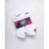 imageReebok Mens Low Cut Socks  8 Pack Stretch Performance Basic No Show  Flat Athletic Socks for Men Shoe Size 6125White Logo