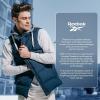 imageReebok Mens Puffer Vest for Winter Lightweight Down Alternative Mens Outerwear Vests Winter Vest for Men Puffy VestNavy