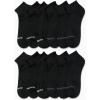 imageReebok Mens Quarter Socks  12 Pack Performance Comfort Athletic Socks  Breathable Ankle Socks for Men 6125All Black
