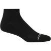 imageReebok Mens Quarter Socks  12 Pack Performance Comfort Athletic Socks  Breathable Ankle Socks for Men 6125All Black