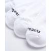 imageReebok Mens Quarter Socks  12 Pack Performance Comfort Athletic Socks  Breathable Ankle Socks for Men 6125All White