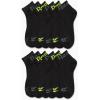 imageReebok Mens Quarter Socks  12 Pack Performance Comfort Athletic Socks  Breathable Ankle Socks for Men 6125Black Multi