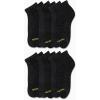imageReebok Mens Quarter Socks  12 Pack Performance Comfort Athletic Socks  Breathable Ankle Socks for Men 6125BlackGrey