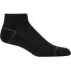 imageReebok Mens Quarter Socks  12 Pack Performance Comfort Athletic Socks  Breathable Ankle Socks for Men 6125Pure Black