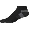 imageReebok Mens Quarter Socks  12 Pack Performance Comfort Athletic Socks  Breathable Ankle Socks for Men 6125Solid GreyBlack