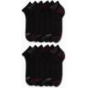 imageReebok Mens Quarter Socks  12 Pack Soft Performance Quarter Socks for Men  Breathable Mens Athletic Socks Size 6125BlackRed