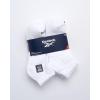 imageReebok Mens Quarter Socks  6 Pack Cushion Quarter Cut Ankle Socks for Men  Breathable Mens Athletic Socks Size 6125All White