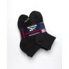 imageReebok Mens Quarter Socks  6 Pack Cushion Quarter Cut Ankle Socks for Men  Breathable Mens Athletic Socks Size 6125BlackGrey