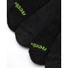 imageReebok Mens Quarter Socks  6 Pack Cushion Quarter Cut Ankle Socks for Men  Breathable Mens Athletic Socks Size 6125BlackGrey