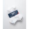 imageReebok Mens Quarter Socks  6 Pack Cushion Quarter Cut Ankle Socks for Men  Breathable Mens Athletic Socks Size 6125Bright White