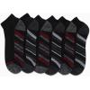 imageReebok Mens Quarter Socks  6 Pack Cushion Quarter Cut Ankle Socks for Men  Breathable Mens Athletic Socks Size 6125Classic Black