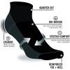 imageReebok Mens Quarter Socks  6 Pack Cushion Quarter Cut Ankle Socks for Men  Breathable Mens Athletic Socks Size 6125Light Grey