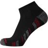 imageReebok Mens Quarter Socks  6 Pack Cushion Quarter Cut Ankle Socks for Men  Breathable Mens Athletic Socks Size 6125Midnight Black