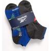 imageReebok Mens Quarter Socks  6 Pack Cushion Quarter Cut Ankle Socks for Men  Breathable Mens Athletic Socks Size 6125Navy Assorted