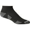 imageReebok Mens Quarter Socks  6 Pack Cushion Quarter Cut Ankle Socks for Men  Breathable Mens Athletic Socks Size 6125Oil Black