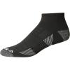 imageReebok Mens Quarter Socks  6 Pack Cushion Quarter Cut Ankle Socks for Men  Breathable Mens Athletic Socks Size 6125Oil Black
