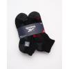 imageReebok Mens Quarter Socks  6 Pack Cushion Quarter Cut Ankle Socks for Men  Breathable Mens Athletic Socks Size 6125Pure Black