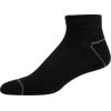 imageReebok Mens Quarter Socks  6 Pack Cushion Quarter Cut Ankle Socks for Men  Breathable Mens Athletic Socks Size 6125Solid Black