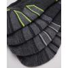 imageReebok Mens Quarter Socks  6 Pack Cushion Quarter Cut Ankle Socks for Men  Breathable Mens Athletic Socks Size 6125Solid Grey