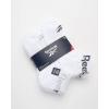 imageReebok Mens Quarter Socks  6 Pack Cushion Quarter Cut Ankle Socks for Men  Breathable Mens Athletic Socks Size 6125White