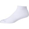 imageReebok Mens Quarter Socks  6 Pack Cushion Quarter Cut Ankle Socks for Men  Breathable Mens Athletic Socks Size 6125White1
