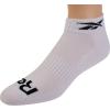imageReebok Mens Quarter Socks  6 Pack Cushion Quarter Cut Ankle Socks for Men  Breathable Mens Athletic Socks Size 6125WhiteGreyBlack