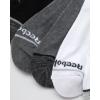 imageReebok Mens Quarter Socks  6 Pack Moisture Wicking Performance Stretch Athletic Ankle Socks for Men Sizes 6125BlackGreyWhite