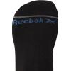 imageReebok Mens Quarter Socks  6 Pack Moisture Wicking Performance Stretch Athletic Ankle Socks for Men Sizes 6125BlackGreyWhite