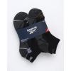 imageReebok Mens Quarter Socks  6 Pack Moisture Wicking Performance Stretch Athletic Ankle Socks for Men Sizes 6125GreyBlack