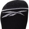 imageReebok Mens Quarter Socks  6 Pack Moisture Wicking Performance Stretch Athletic Ankle Socks for Men Sizes 6125GreyBlack