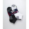 imageReebok Mens Quarter Socks  6 Pack Moisture Wicking Performance Stretch Athletic Ankle Socks for Men Sizes 6125GreyWhiteBlack
