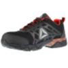 imageReebok Mens Rb1062 Beamer Safety Toe Athletic Work ShoesBlack With Red Trim