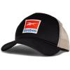 imageReebok Vintage Trucker Hat  Black Snapback Closure Mesh Backpanels FivePanel Design