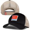 imageReebok Vintage Trucker Hat  Black Snapback Closure Mesh Backpanels FivePanel Design