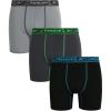3pk- Black/Blackened Pearl/Charcoal Grey
