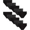 imageReebok Mens Briefs  10 Pack Classic Soft Stretch Low Rise Briefs with Contour Pouch  Underwear for Men Sizes SXLBlackGrey
