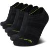 imageReebok Mens Low Cut Socks  6 Pack Basic Cushion Low Cut No Show Socks for Men  Mens Athletic Socks Size 6125BlackGrey Logo