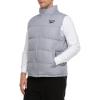 imageReebok Mens Puffer Vest for Winter Lightweight Down Alternative Mens Outerwear Vests Winter Vest for Men Puffy VestGrey